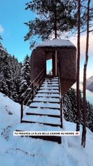 La plus belle cabane au monde dans les arbres en Norvège 