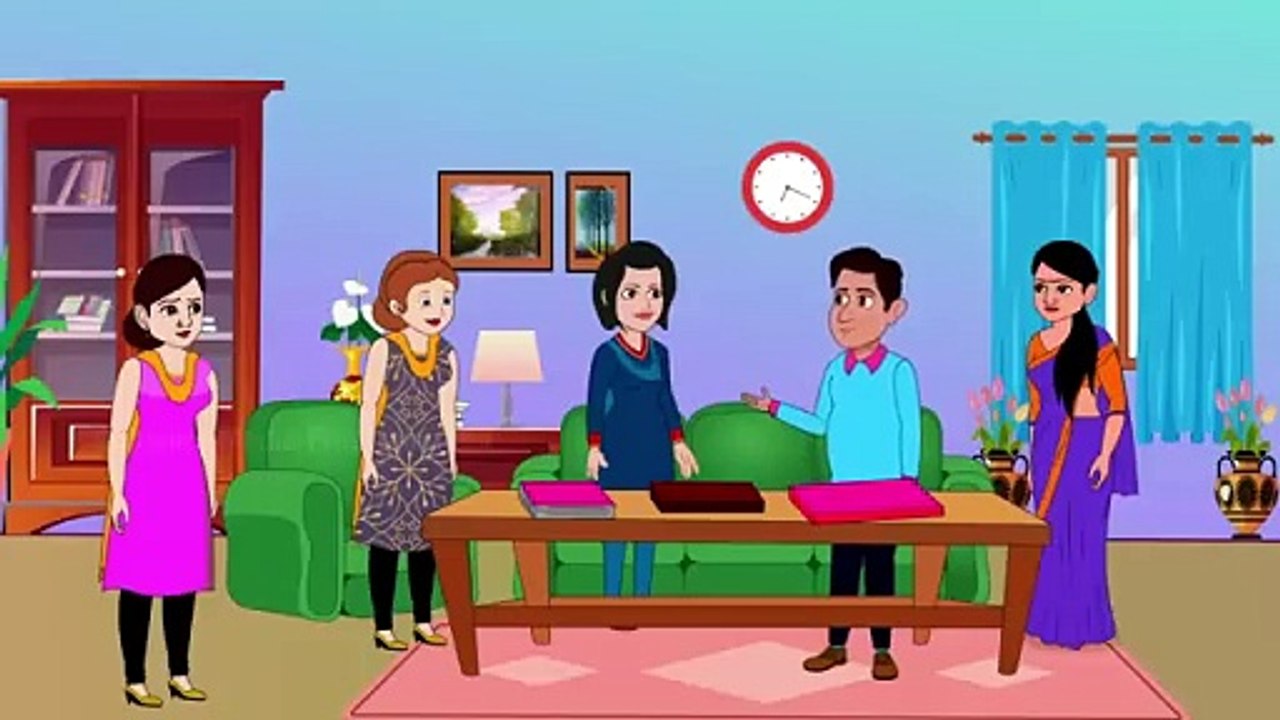 3 बहनो की लालची भाभी _ Kahaniya in Hindi _ Stories _ Hindi Stories _ Mazedar Kahani _ Funny _ Comedy(360P)