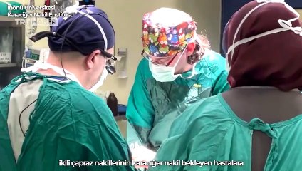 Dünyanın ilk 6'lı çapraz karaciğer nakli Malatya'da yapıldı