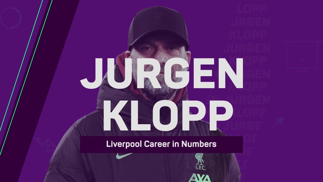 Klopp leaves Liverpool: his career in numbers