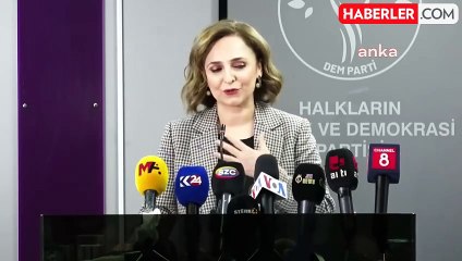 DEM Parti Sözcüsü Ayşegül Doğan: Başak Demirtaş'ın adaylığı için DEM Parti doğru adres