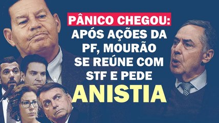 "DEIXAMOS CLARA A NECESSIDADE DE ANISTIA"; FRASE DE MOURÃO REVOLTA INTERNET | Cortes 247