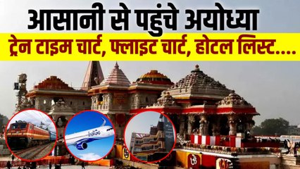 Ayodhya Ram Mandir Kaise Pahuche: Train Time Table, Flight Available, Best Hotel List...| Boldsky