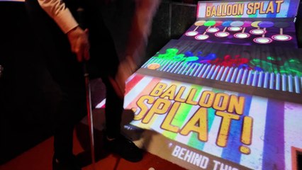 Inside the themed cocktail bar offering 'high-tech' mini golf