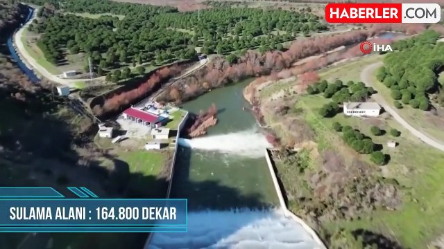 Bayramiç Barajı yüzde 100 doluluğa ulaştı