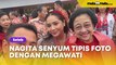 Nagita Slavina Senyum Tipis Saat Foto dengan Megawati, Ria Ricis Kasih Reaksi Tak Terduga