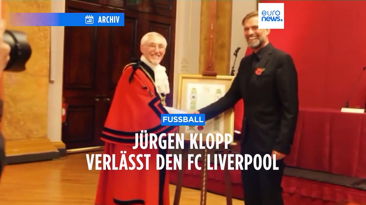 'Keine Energie mehr': Jürgen Klopp verlässt den FC Liverpool