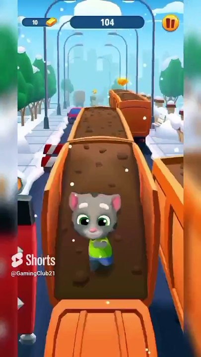 Talking Tom Gold Run Android, iOS Gameplay #1