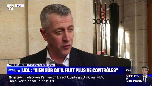 Michel Biero, président de Lidl France: Il faut aussi que la loi Egalim soit respectée par le monde industriel