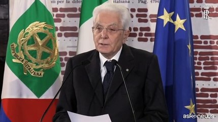 Mattarella: conseguenze reazione Israele su civili ostacolano pace