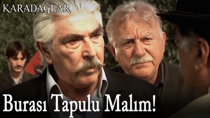 Burası Tapulu Malım!