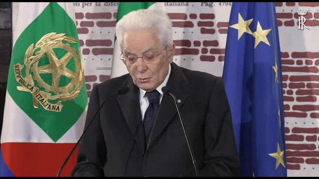 Video Mattarella: conseguenze reazione Israele su civili ostacolano pace