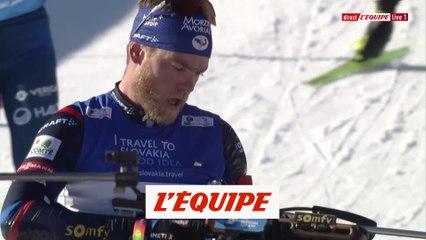 Antonin Guigonnat en or sur le sprint - Biathlon - Championnats d'Europe