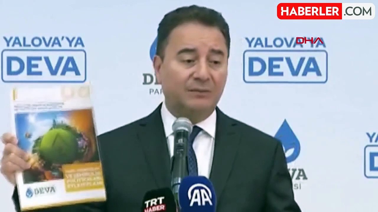Ali Babacan: Yerel seçimler hükümete bir uyarıdır