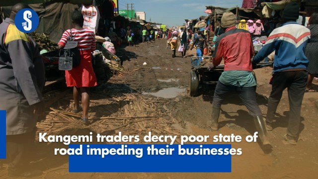Kangemi traders decry poor state of road impeding their businesses