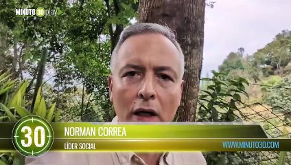 “Muévanse o los movemos, señores de la ANI” Norman Correa