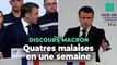 La malédiction des malaises pendant les discours de Macron le poursuit jusqu’en Inde