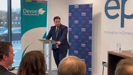 The signing of the Devon Devolution deal