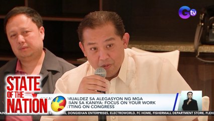 Speaker Romualdez, namigay umano ng P20-M kada distrito para sa People's Initiative, ayon sa pinsang si Sen. Imee Marcos | SONA