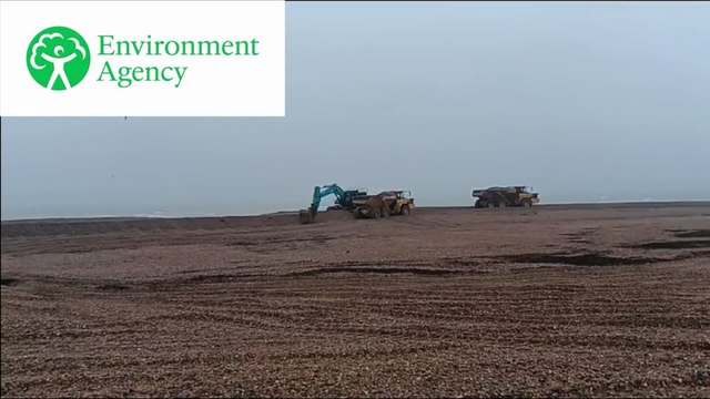 Shingle moved from Shoreham to Lancing in effort to protect homes from flooding