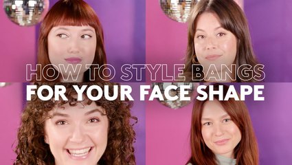 Find the Perfect Bangs for Your Face Shape ✨