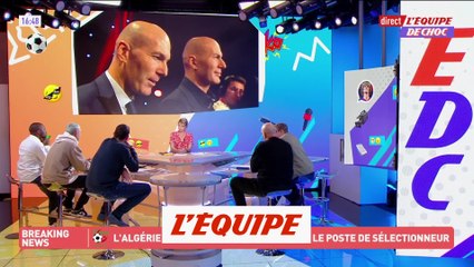 L'Algérie a pensé à Zidane pour le poste de sélectionneur - Foot - CAN