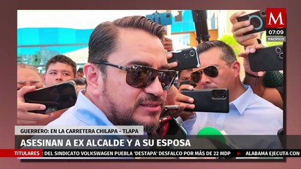 En Guerrero, asesinan a ex alcalde de Atlixtac y a su esposa; PRD exige justicia