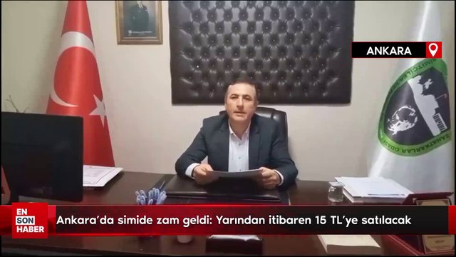 Ankara'da simide zam geldi
