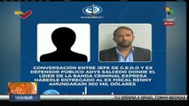 Fiscal de Venezuela expone audio incriminatorio del exdefensor público Adys Salcedo