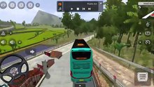 Bus Simulator Off road dangerous driving gameplay