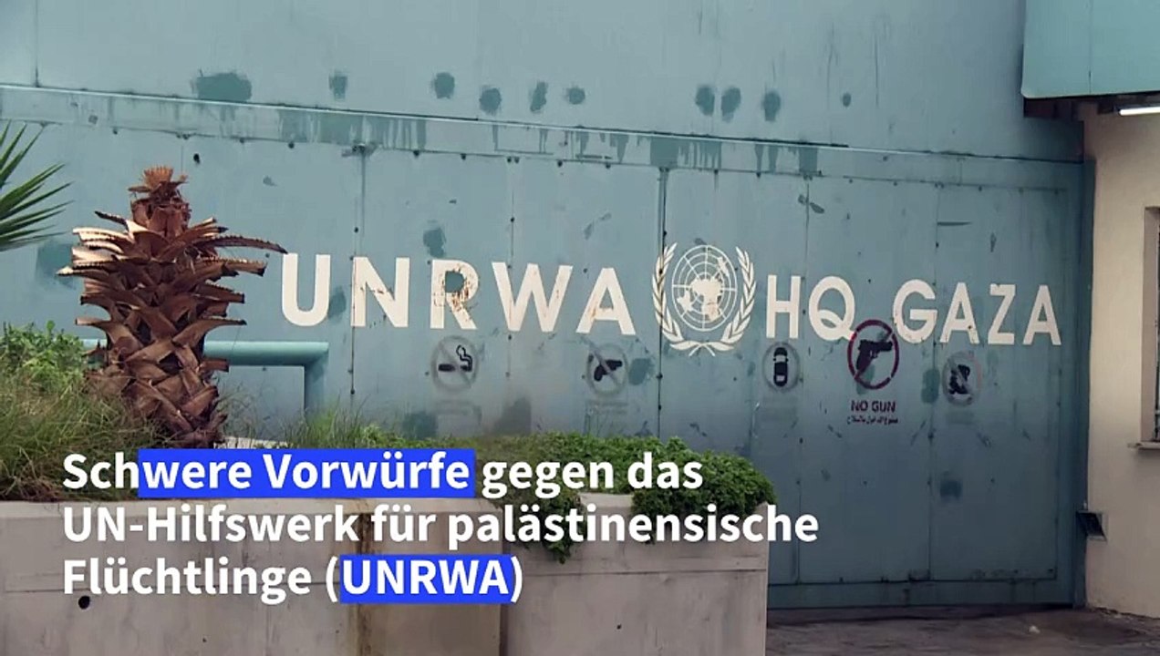 Verdacht der Verwicklung in Hamas-Angriff - UNRWA-Mitarbeiter entlassen