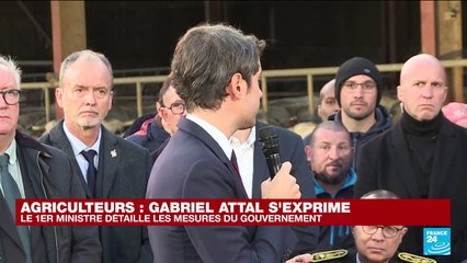 Crise Agricole : Gabriel Attal assure une accélération du versement des aides d'urgence