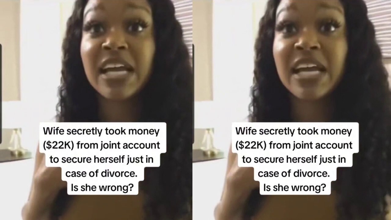 Wife Cleans Out Her Husband's Bank Account Just In Case They Get Divorced