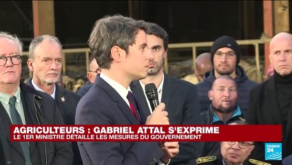 Gabriel Attal annonce mettre fin à la "hausse du gazole non routier agricole"