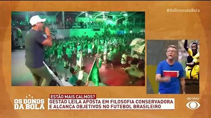 Craque Neto dispara elogios para Leila Pereira: "ela é f..."