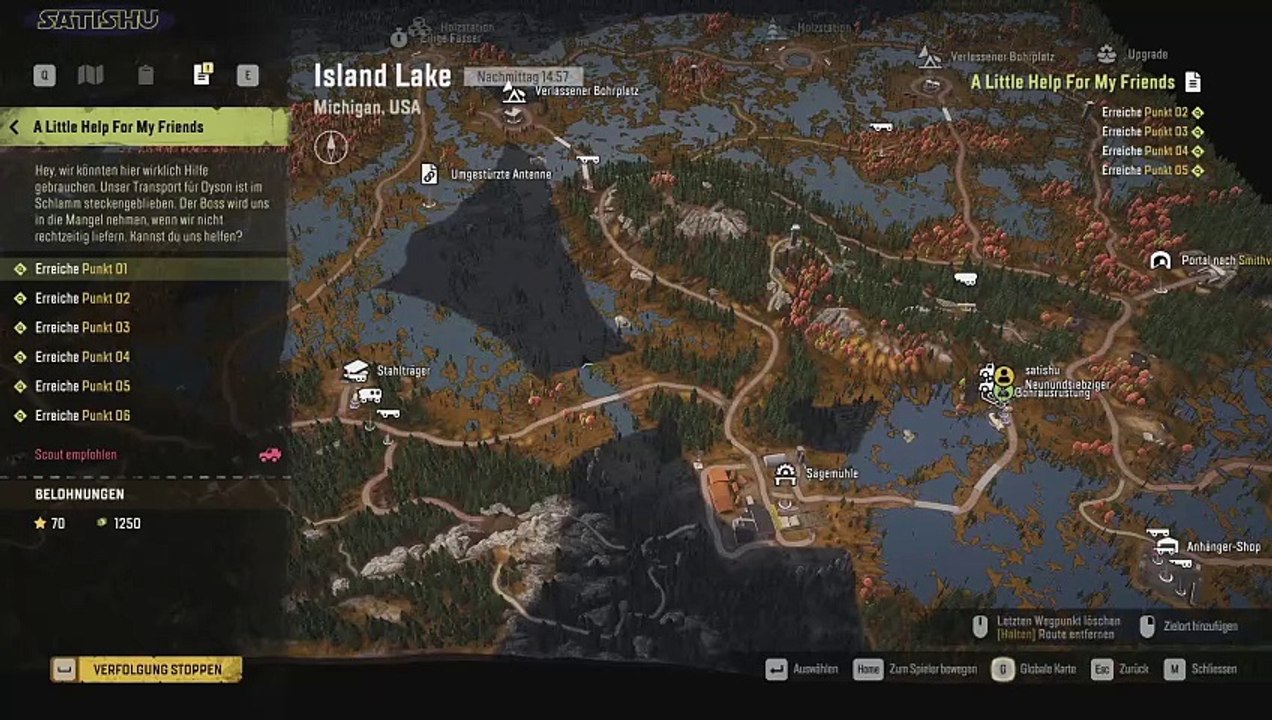 Fahrt zum Einsatz. SnowRunner #85