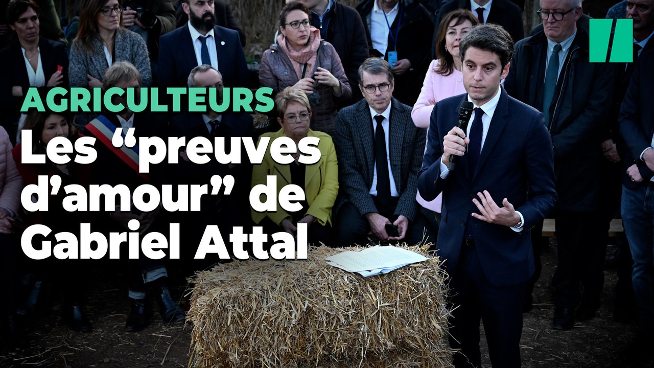 Gabriel Attal fait plusieurs annonces aux agriculteurs