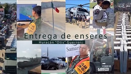 AMLO anuncia que llegan primeros enseres de China para damnificados de Guerrero