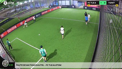 Faute de Mathias DAUTEL - FC TLB ALSTOM