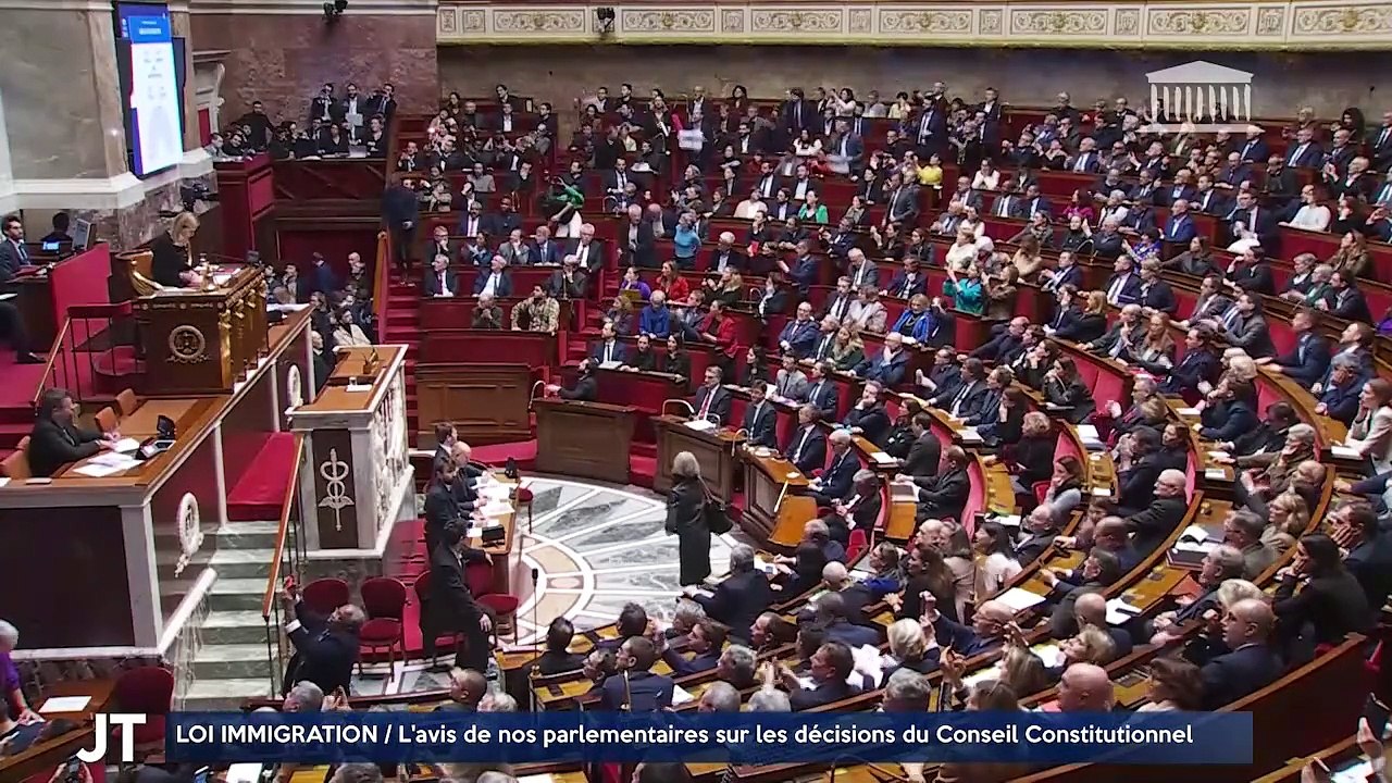 LOI IMMIGRATION / L'avis de nos parlementaires sur les décisions du Conseil Constitutionnel