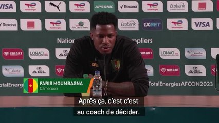 Cameroun - Moumbagna : "C'est au coach de décider de mon temps de jeu"