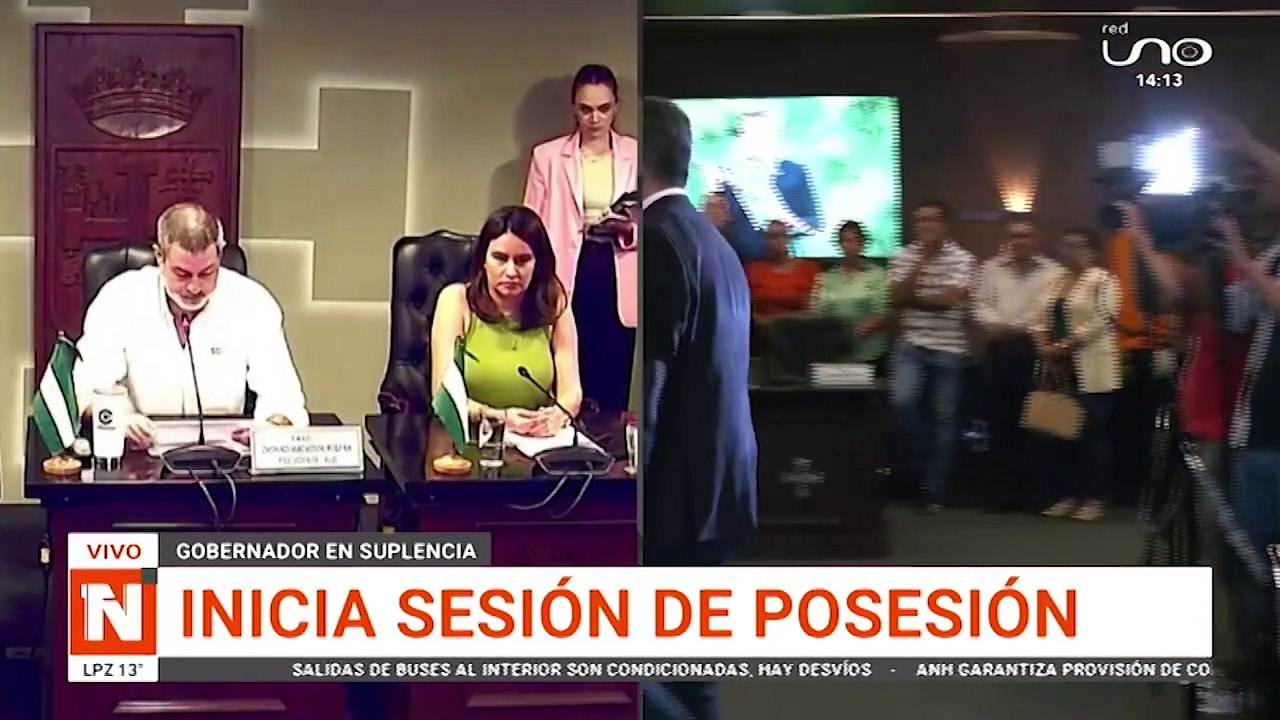 Posesión de Mario Aguilera