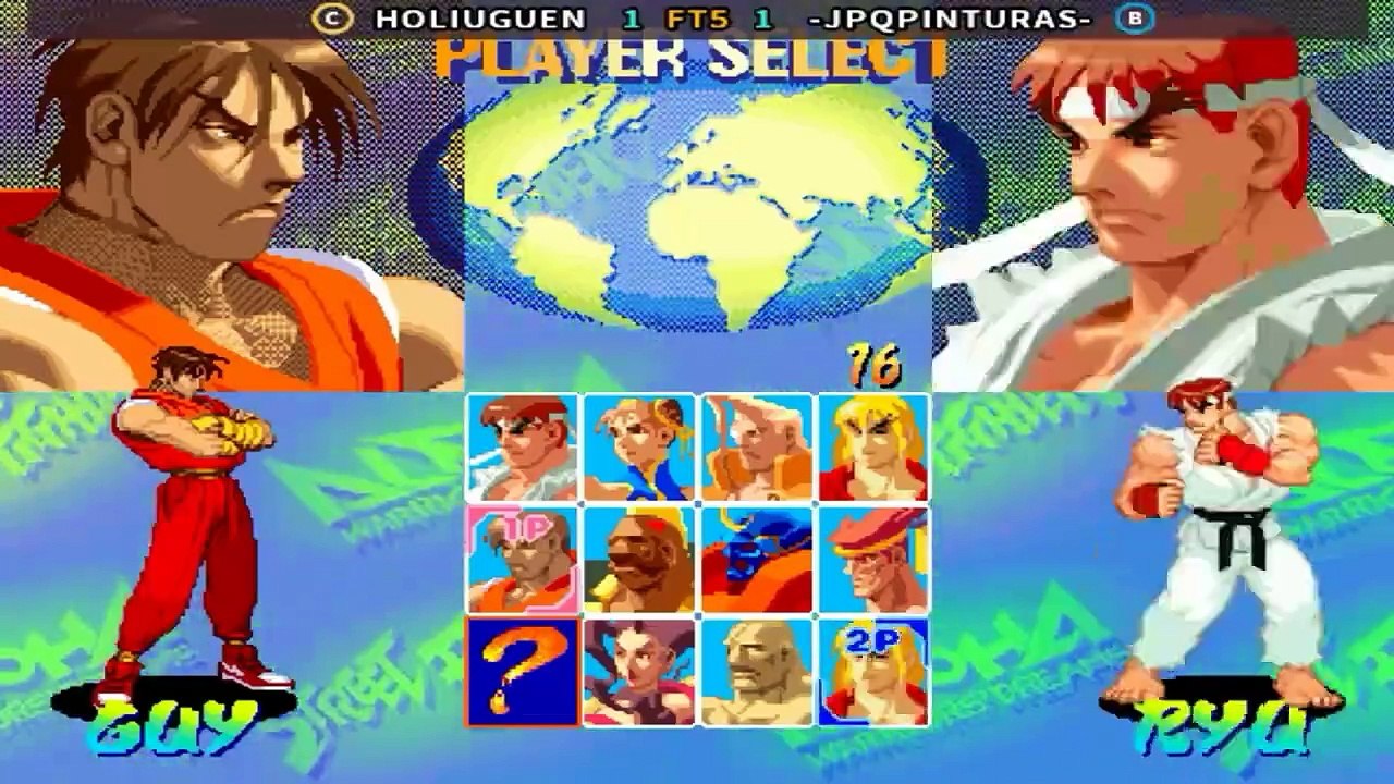 HOLIUGUEN vs -JPQPINTURAS - Street Fighter Alpha - - FT5