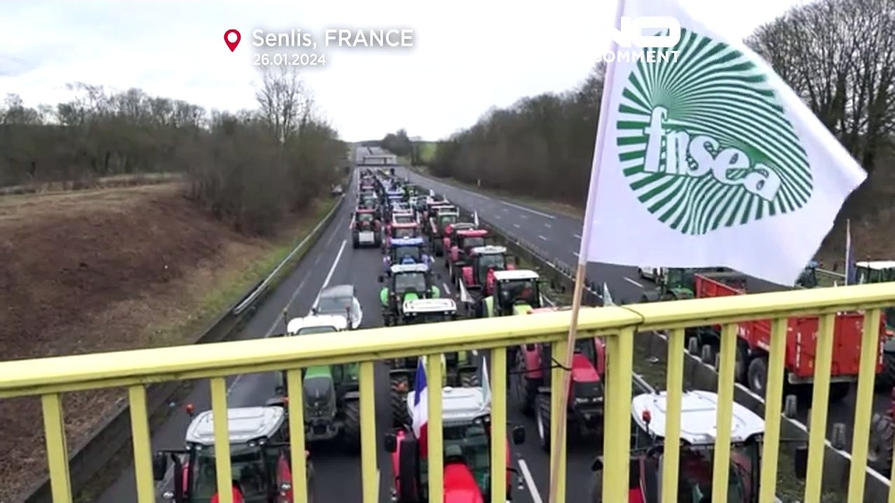 'Blockade von Paris': Landwirte protestieren in Frankreich