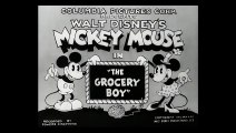 Mickey Mouse - The Grocery Boy (1932) 4K