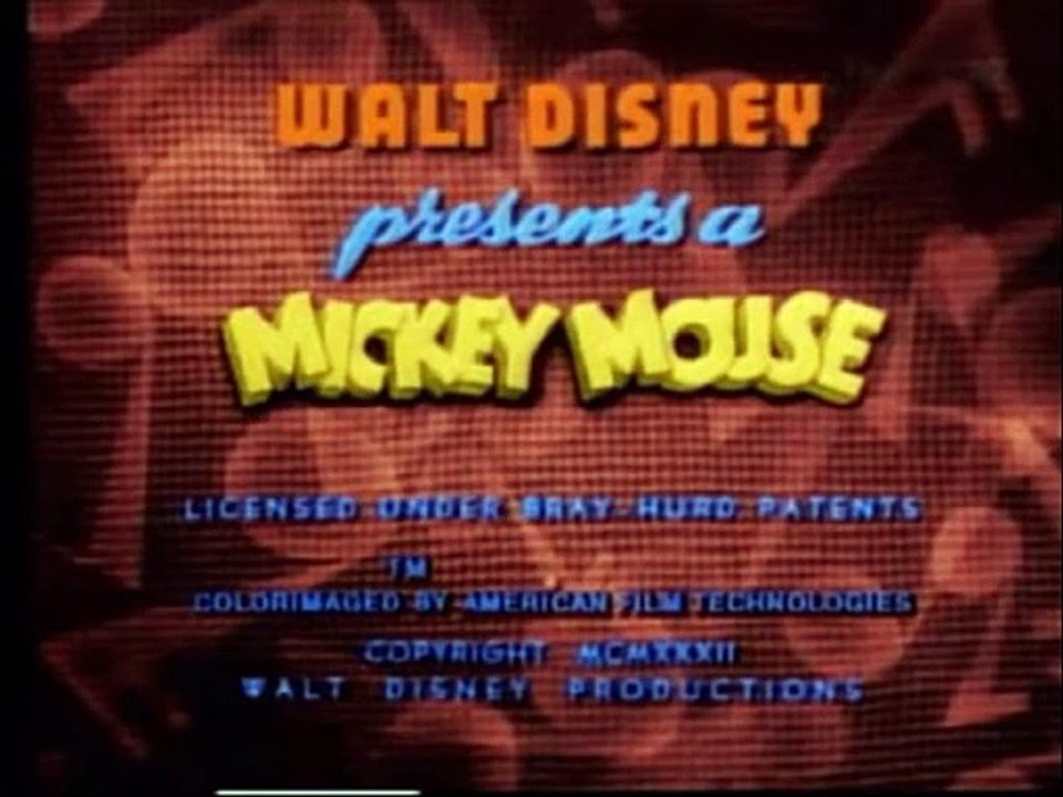 Mickey Mouse - The Mad Dog 1932 HQ COLORIZED