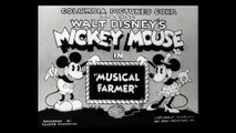 Mickey Mouse - The Musical Farmer (1932) 4K