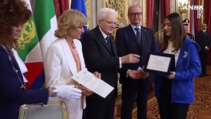 下载视频: Giorno della Memoria, Mattarella incontra gli studenti al Quirinale