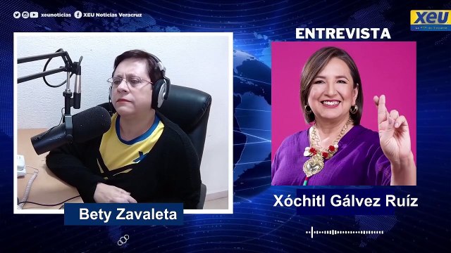 No se ha tomado la decisión de hacer mañaneras, señala Xóchitl Gálvez en entrevista con #XEU