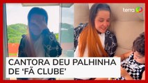 Maiara emociona a web ao cantar para filho de Marília Mendonça